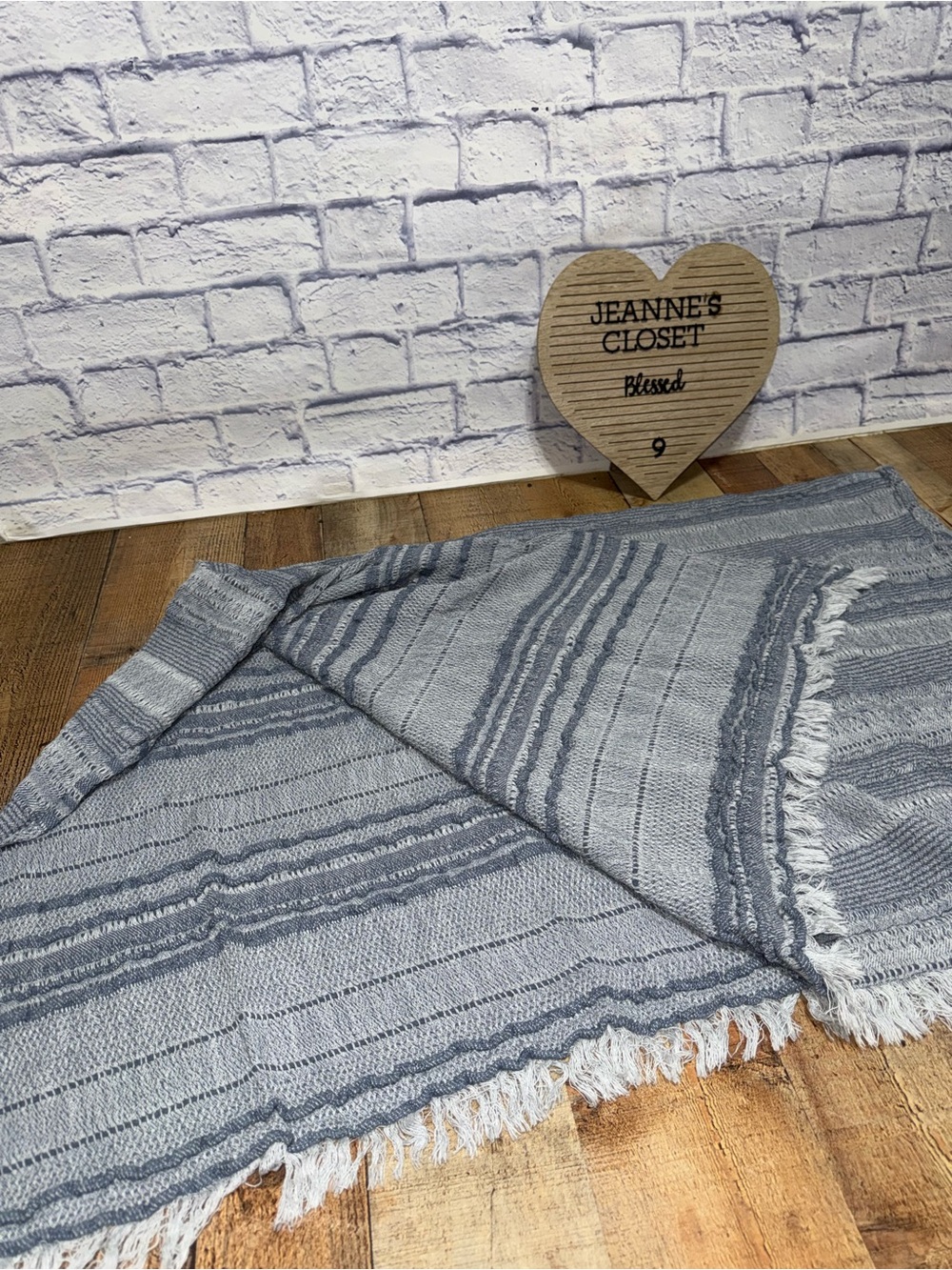 Hearth and hand magnolia throw blanket